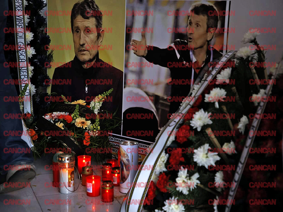 Imaginile durerii de la priveghiul lui Gigi Mulţescu. Gestul emoţionant al familiei