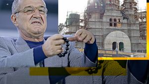 Câți bani a investit Gigi Becali în catedrala pe care a ridicat-o în Pipera - Voluntari. "Foiță de aur, vitralii..."