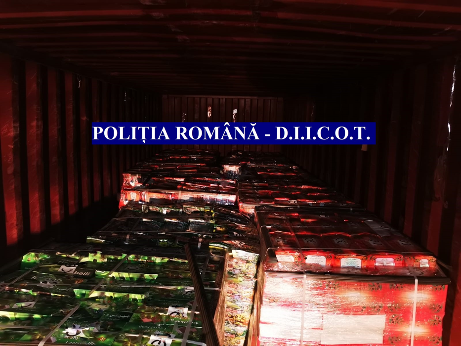 Record! Droguri în valoare de 60.000.000 de euro confiscate de Poliția Română, într-o amplă operațiune Antidrog