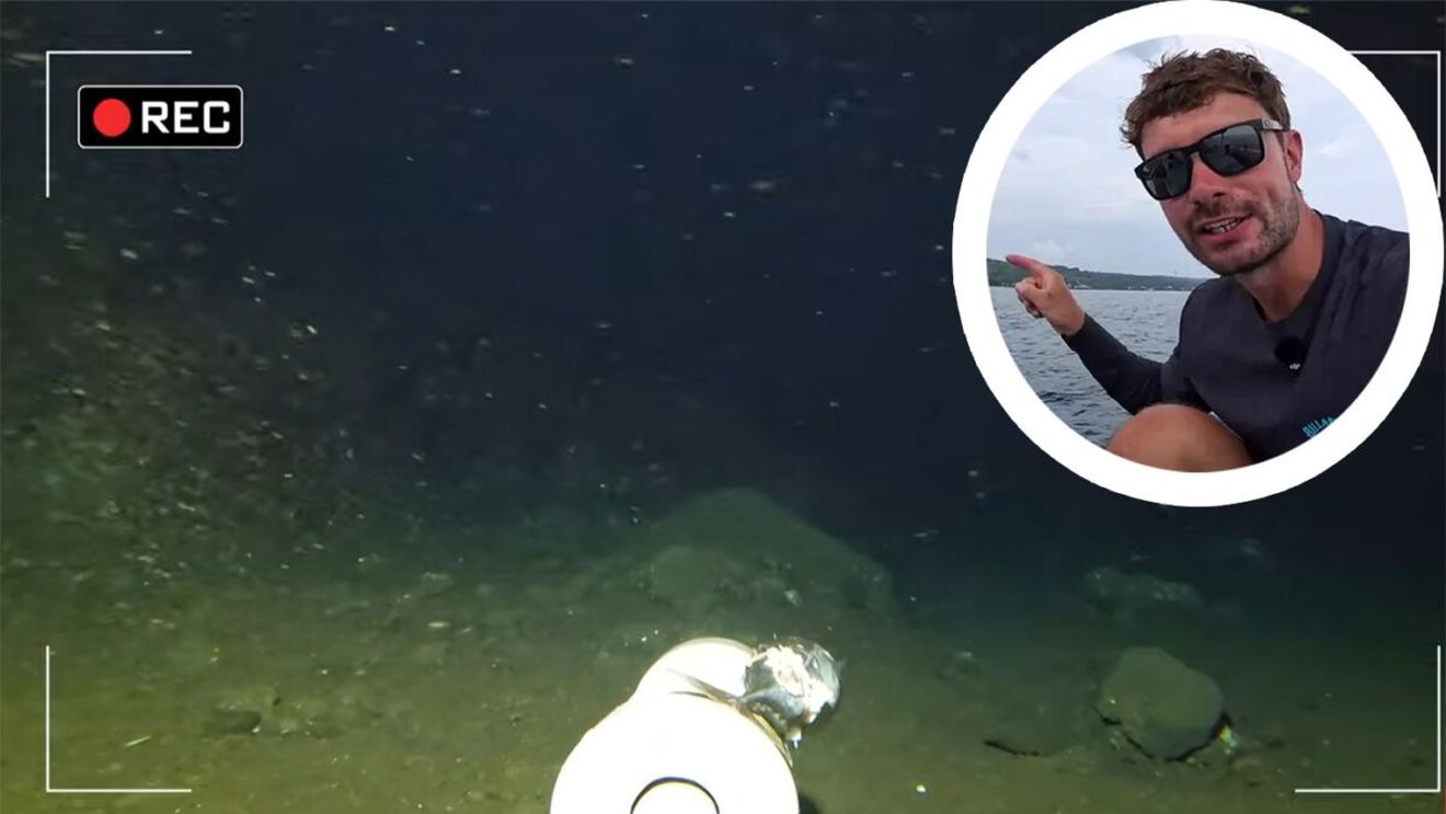 Acest vlogger a aruncat o cameră GoPro în mare și a filmat ceva UNIC în istoria omenirii. Acestea sunt imaginile