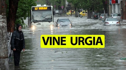 Vine urgia în România. Populația e rugată să se adăpostească