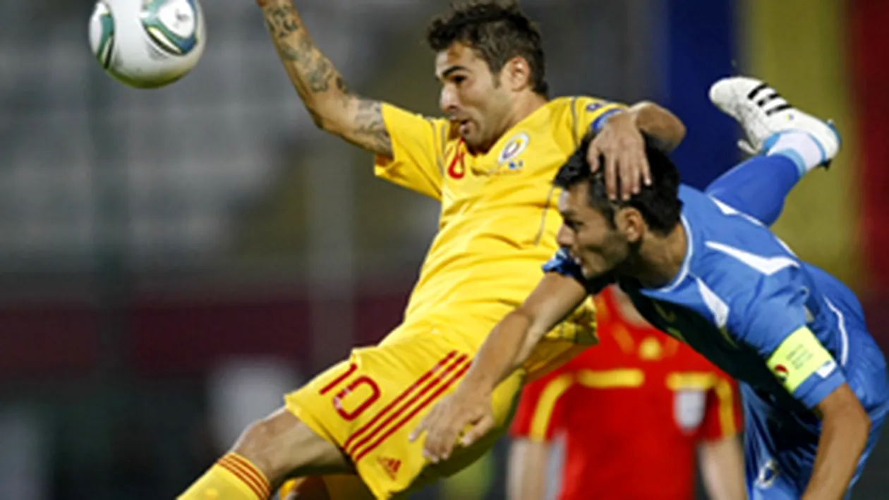 Romania a invins Bosnia cu  3-0, in prelimariile EURO 2012