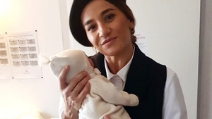 Claudia Pătrășcanu le-a făcut tuturor cunoștință cu bebelușul!