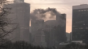 Incendiu la clădirea lui Donald Trump din New York! Acoperişul Trump Tower a luat foc