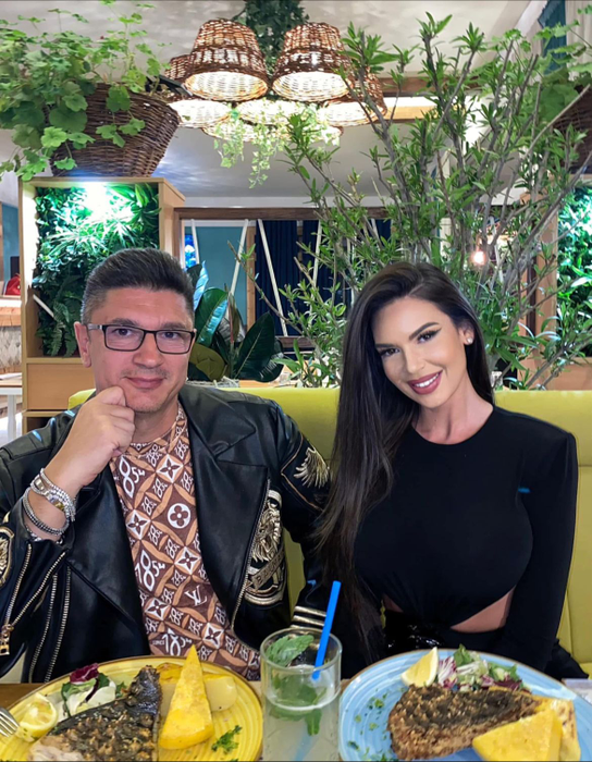 Luis Lazarus și Andreaa Loulou/ sursă foto: Instagram