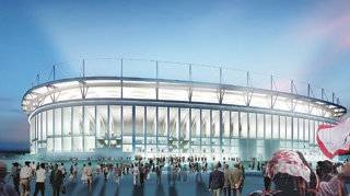Stadionul Lia Manoliu, un succes inca din stadiul de santier: 20.000 de oameni l-au vizitat azi
