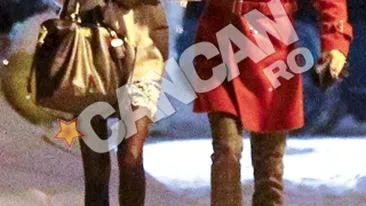 Graviduta Anca Serea a tratat frigul cu fundul!