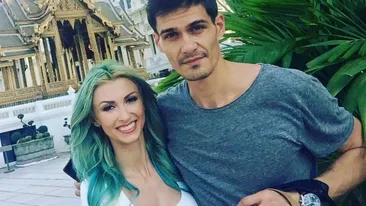 VIDEO! Prima imagine cu burtica ANDREEI BĂLAN! Ce desen i-a făcut iubitul ei, GEORGE