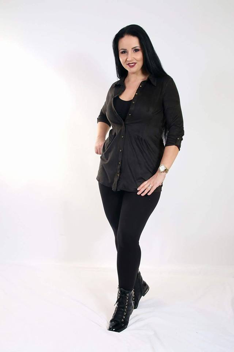 Magda Ciumac înainte să reuşească să slăbească