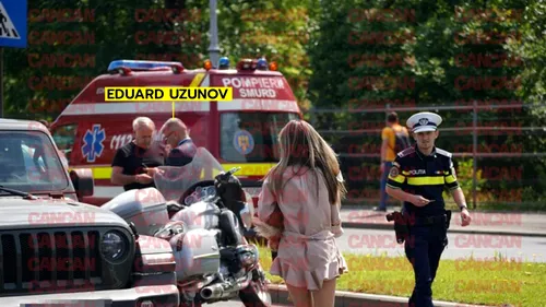 NEWS ALERT! Eduard Uzunov, implicat într-un accident rutier cu un motociclist. FOTO & VIDEO