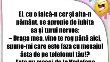 BANCUL ZILEI | Vodafone îți scrie: 'Nu pot să trăiesc fără tine'?!