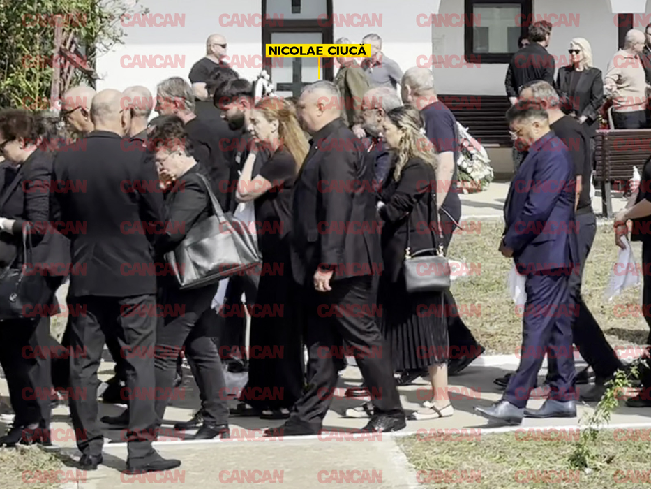 Primele imagini de la înmormântarea generalului Dorin Ioniță. Zeci de persoane i-au fost alături pe ultimul drum