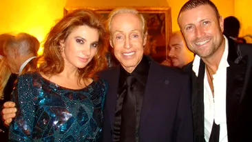 Catalin Botezatu si Mihaela Borcea, invitatii speciali ai lui Renato Balestra, la Rome Fashion Week