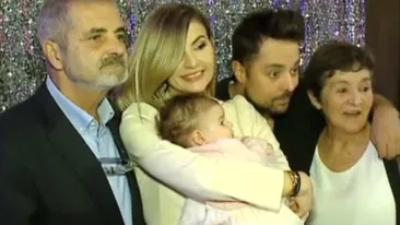 Tudor de la Fly Project şi-a botezat fetiţa! Momentul emoţionant al serii: „Noi ne vedem cam rar...”