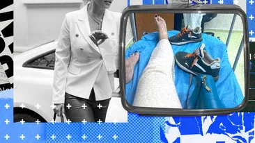 Vica Blochina, implicată într-un accident. Fosta prezentatoare TV a ajuns la spital