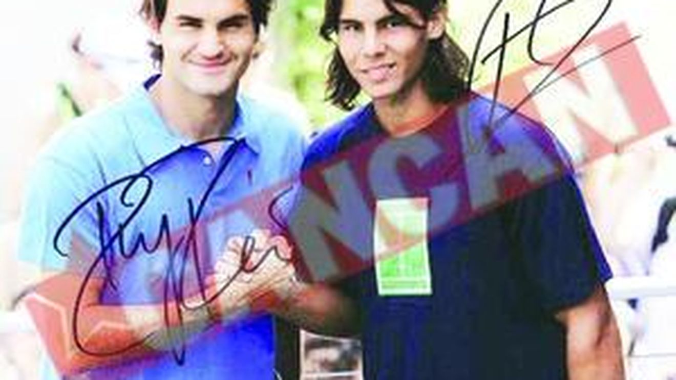 Federer l-a luat "o tura" pe Nadal, cu avionul sau
