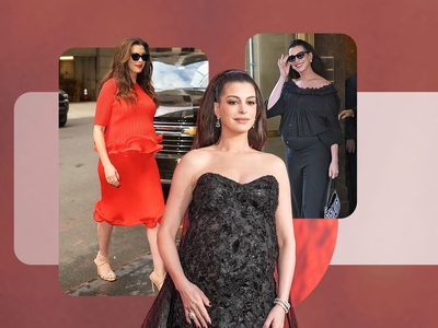 Anne Hathaway, însărcinată și mai elegantă ca niciodată! Ce ținută a ales pentru una dintre cele mai importante premiere ale anului