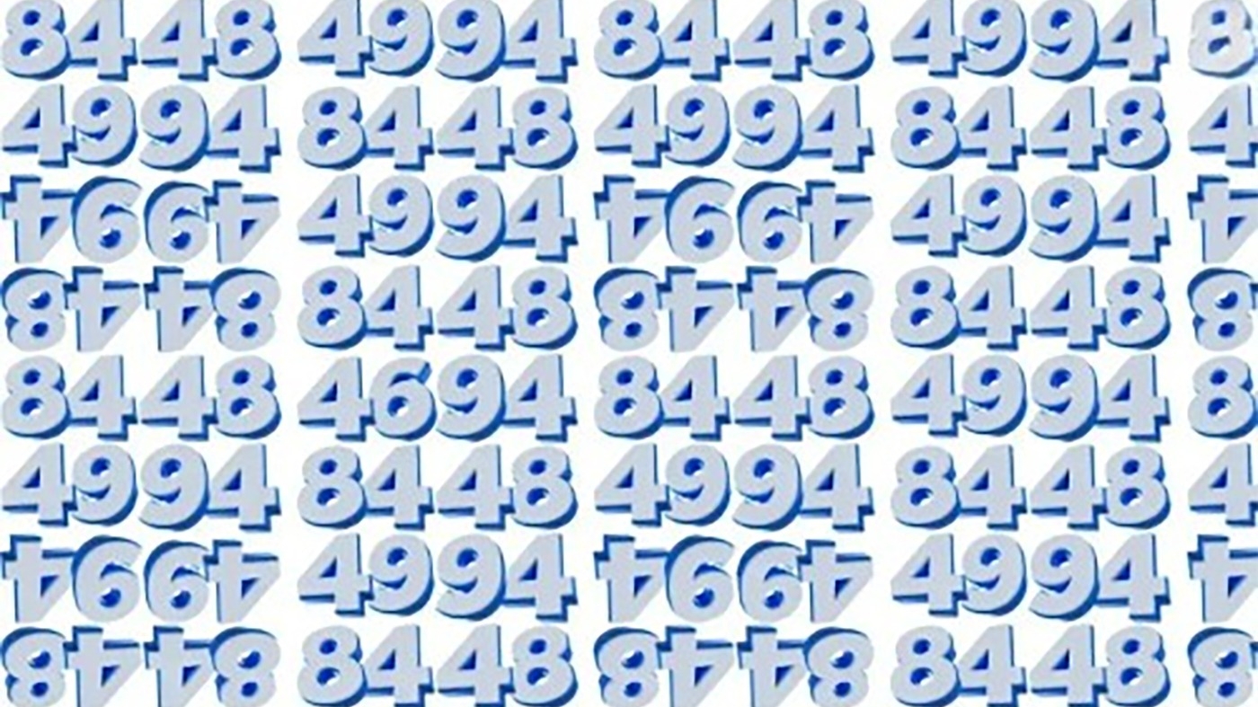 Test de logică | Descoperiți numărul 46! Geniile reușesc în 9 secunde