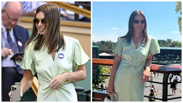 Câți euro costă rochia pe care Simona Halep a purtat-o la Wimbledon 2025. E creația Victoriei Beckham!