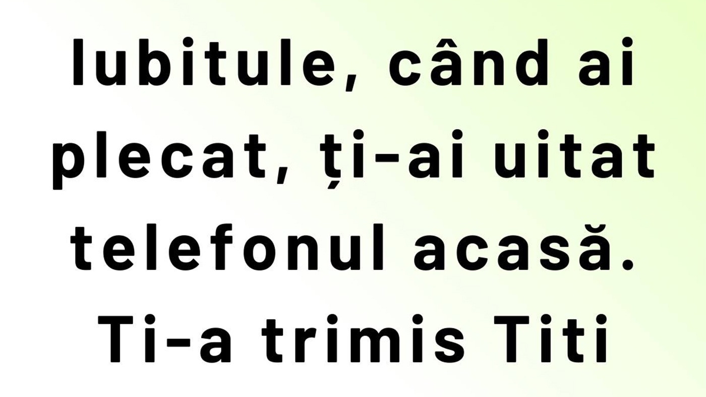 BANCUL ZILEI | Mesaj de la "Titi mecanic"