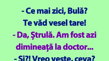 BANC | Bulă, doctorul și paharul de vin