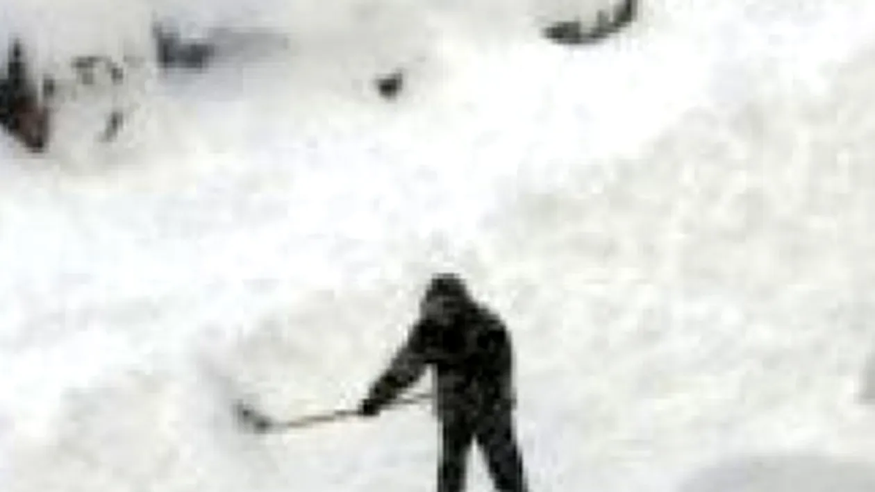 Ninsoarea face ravagii in Marea Britanie! Transporturile rutiere si aeriene, perturbate din cauza zapezii