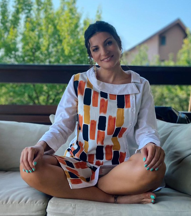 Ioana Ginghină este o mămică tare mândră / Sursă foto: Facebook