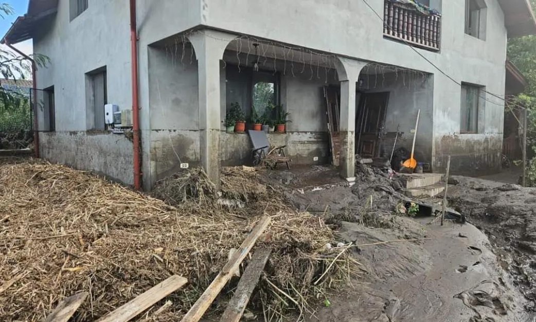 Imaginile dezastrului produs de ciclonul Boris în Galați. Ce rămas în urmă, după ce apele s-au retras. FOTO