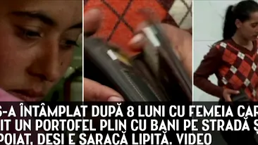 La 8 luni de cand a gasit un portofel cu 1000 de lei si l-a inapoiat, viata Loredanei curge altfel. Pentru mine e o minune