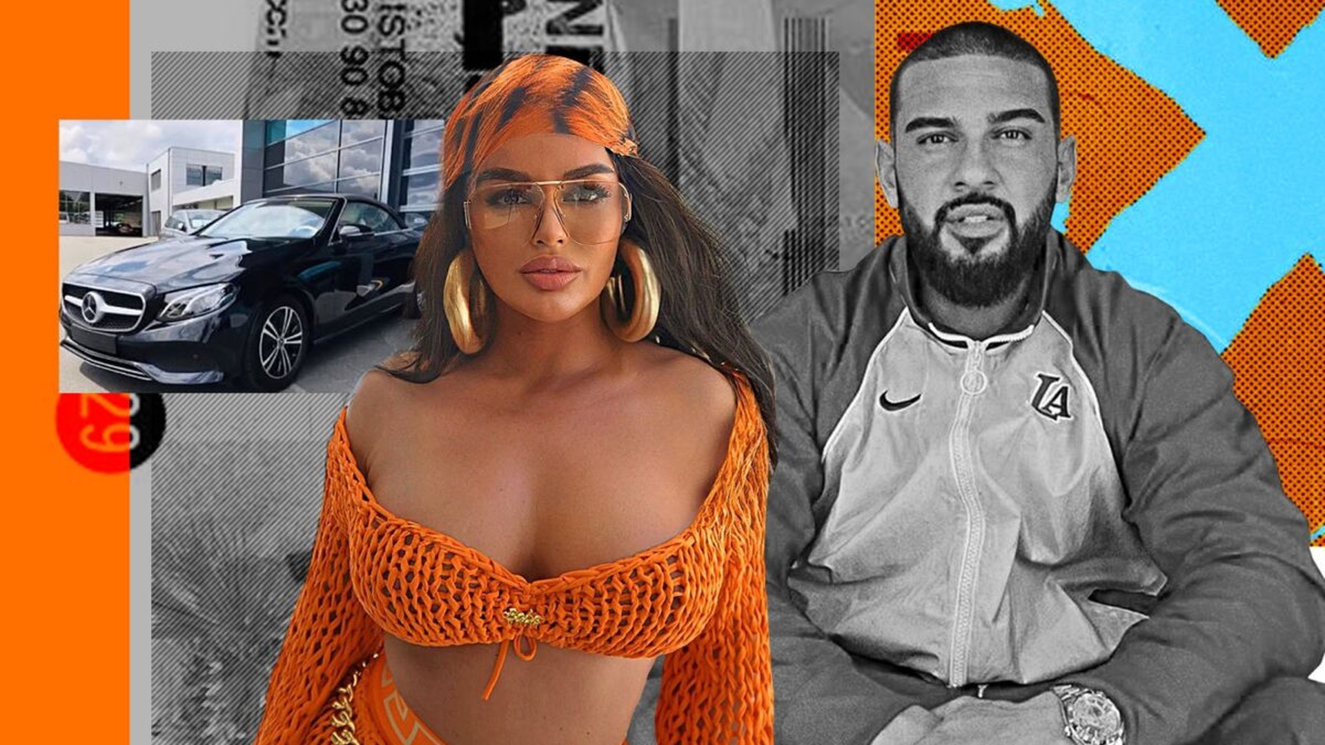 Cum se răzbună Babs pe Dorian Popa, după ce acesta a părăsit-o! Ce a putut să facă focoasa brunetă cu mașina de 100.000 euro primită cadou de la actor!