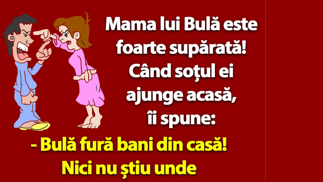 BANC | Bulă fură bani din casă!