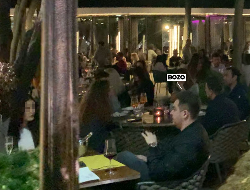 Bozo și-a scos iubita la o cină romantică, la un cunoscut restaurant din București