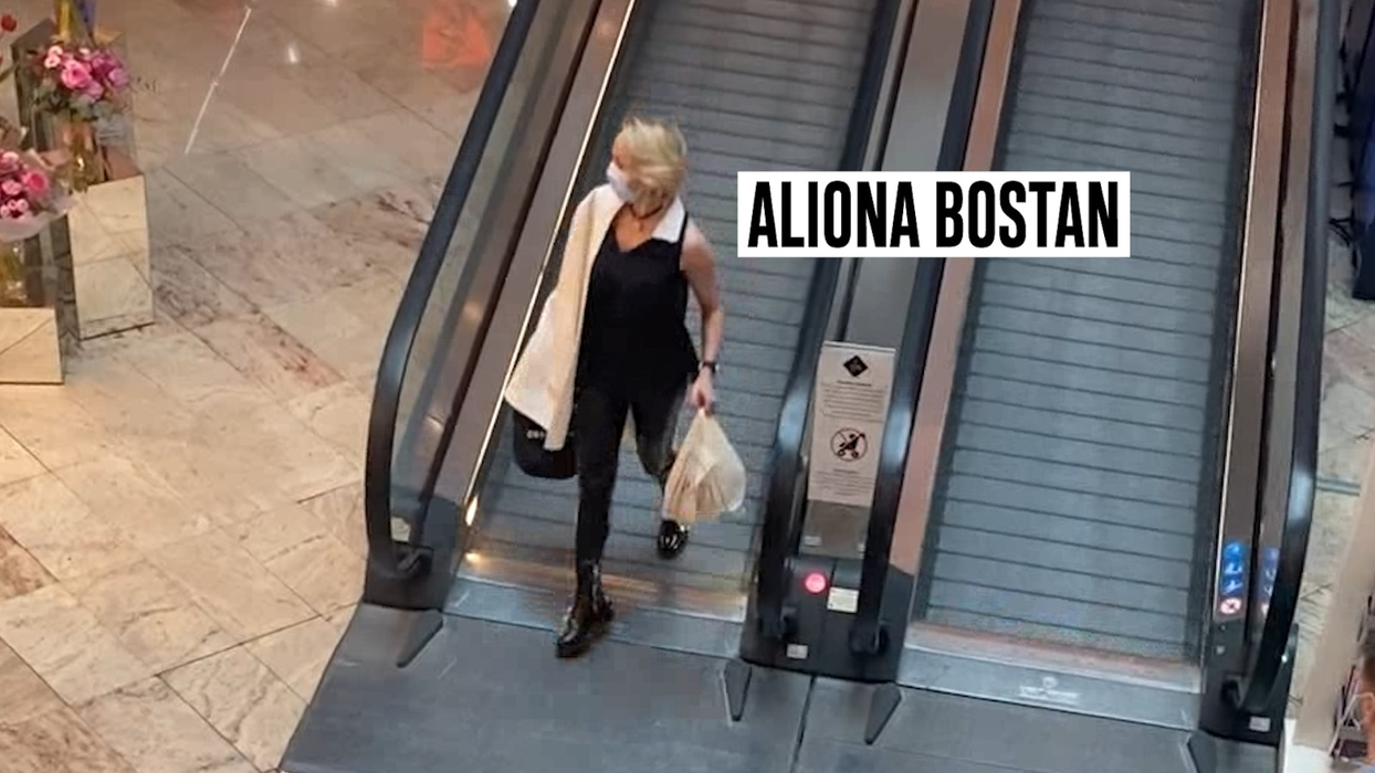 Aliona Bostan, apariție de senzație la mall