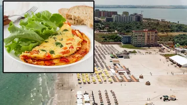 Nu e o eroare! Câți lei costă o omletă în stațiunea Mamaia, acum, în iunie 2023