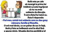 BANC | Bulă este pe cale să meargă la prima lui întâlnire şi e îngrijorat