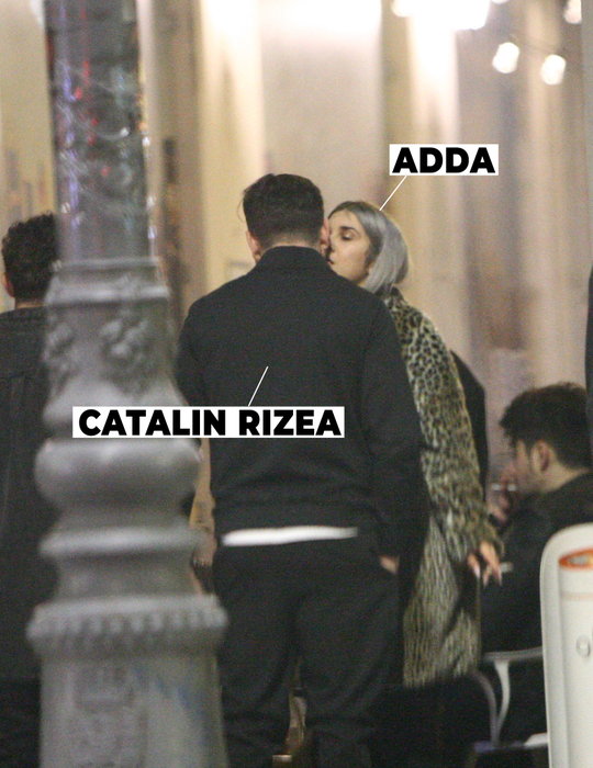 Adda și Cătălin Rizea s-au sărutat pătimaș