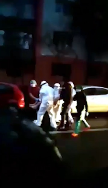 Medicii și polițiștii l-au prins din urmă pe pacientul cu COVID-19 și l-au dus înapoi la spital