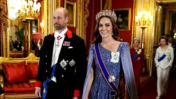Kate Middleton, apariție spectaculoasă la banchetul de stat german. Tiara cu 2.600 de diamante pe care a purtat-o are o semnificație specială