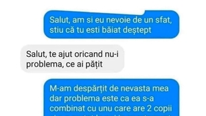 BANCUL ZILEI | "M-am despărțit de nevastă-mea, dar problema este că ea s-a combinat cu.."