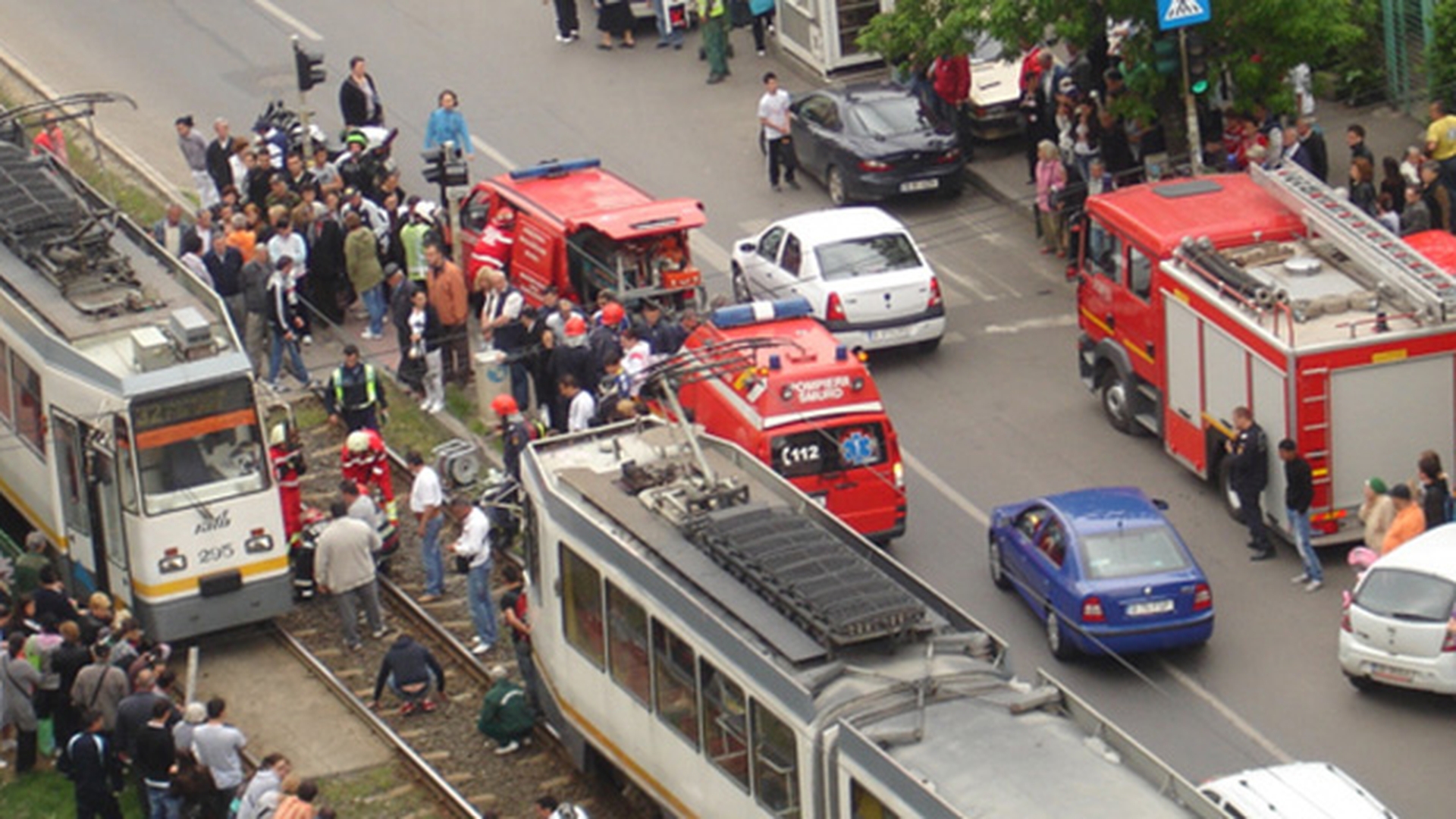 Un bucurestean a fost prins sub tramvai! Afla in ce stare se afla victima