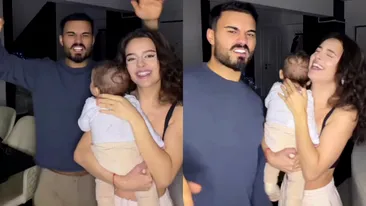 Jador și Oana Ciocan au publicat primele imagini cu chipul fiului lor. Cum arată micuțul Avraam