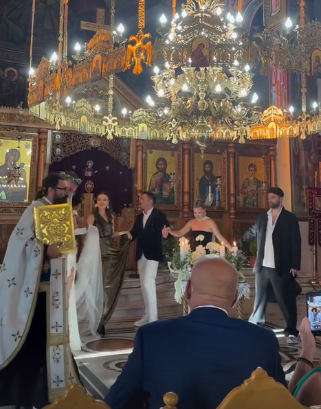 Smiley și Gina Pistol au fost nași la nunta unor prieteni/ Sursa foto: Instagram