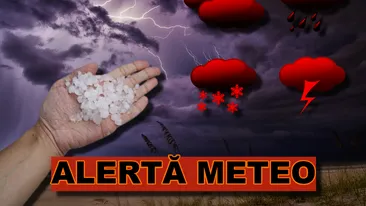 Atenționare de ultimă oră din partea ANM. Cod roșu de furtuni în 14 localități din România