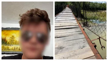 El este Mirel, adolescentul care a căzut de pe un podeț în Suceava. Avea doar 17 ani