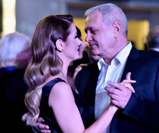 Liviu Dragnea, alături de Irina Tănase