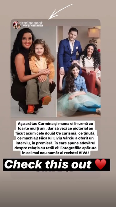 Fata cea mare a lui Liviu Vârciu se mută din România! Carmina a făcut remarci acide la adresa tatălui ei