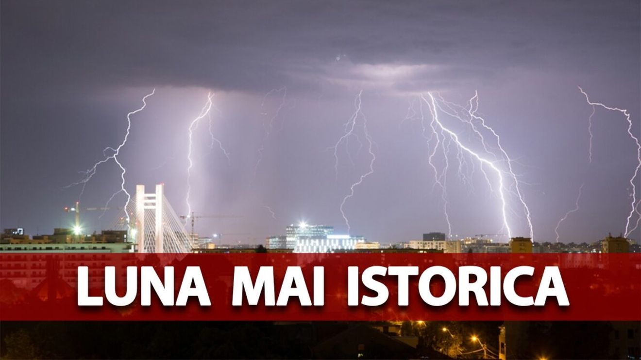 Meteorologii Accuweather anunță o lună mai istorică, în România. Vreme extremă în București