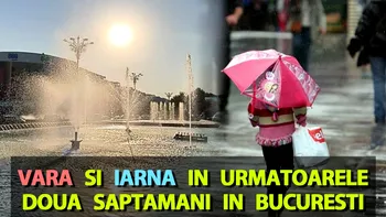 Vremea o ia razna în octombrie, în București: Temperaturi de vară și apoi de iarnă în următoarele 2 săptămâni, potrivit meteorologilor Accuweather