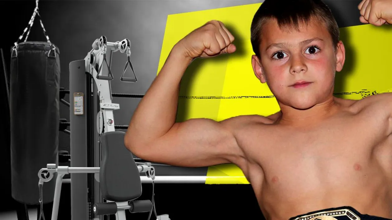 ”Micuțul Hercule” a crescut! Cum arată Giuliano Stroe la 14 ani și ce dietă ține