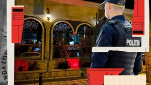Scene ireale filmate într-un restaurant din București